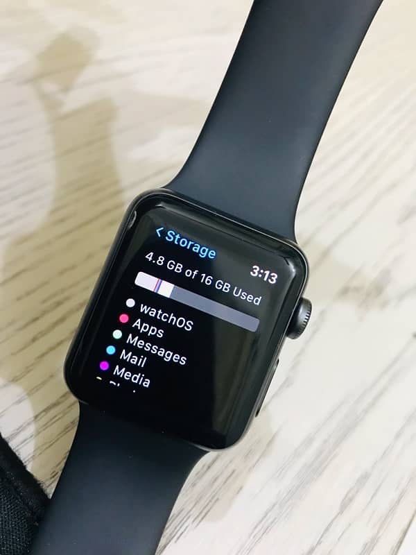 Apple Watch Series 3 - 38mm - GPS + Cellular - 16 Gb - 97% BH 9