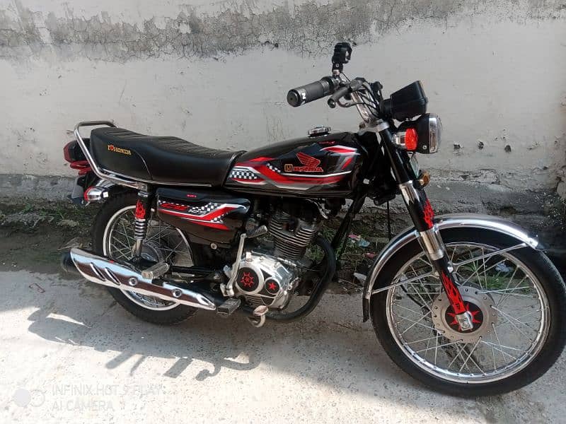 honda 125 all documents clear urgent sale 6