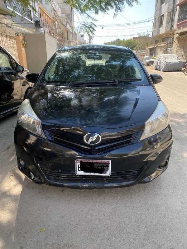 Toyota Vitz 2012 registered 2015 0