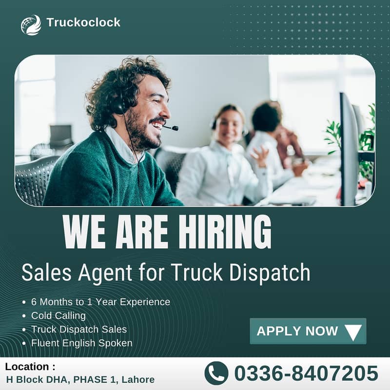 Call Centre | Sales Agent | Truck Dispatch | Jobs 0