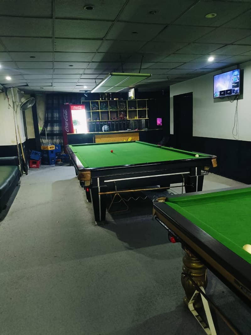 Snooker Table for sale / Full Snooker Club for sale 4