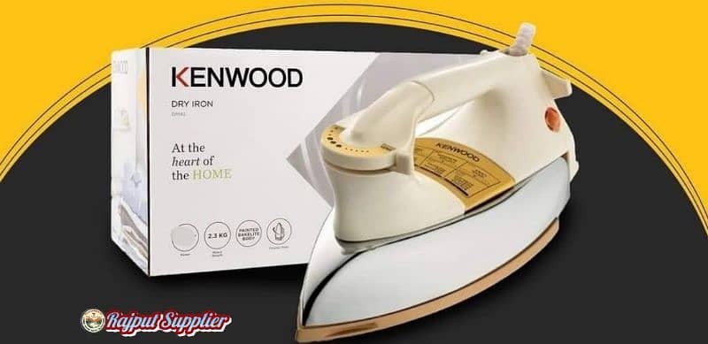 versatile dry iron - 1200 watts - temperature control all fabric types 0