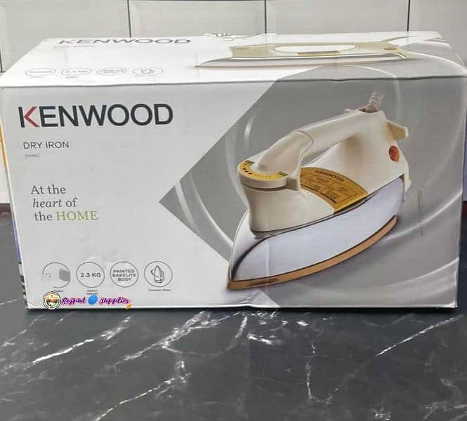 versatile dry iron - 1200 watts - temperature control all fabric types 2