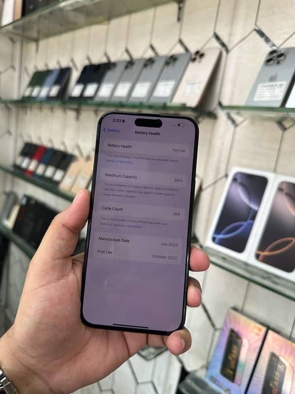 i phone 15 pro max Non PTA factory unlocked 256gb 3