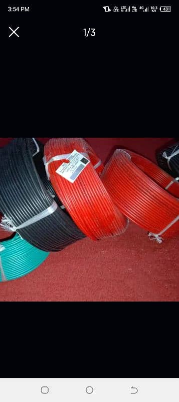 1coil =90 meters fast cable 729 full gauge   prize 10k each wire 0