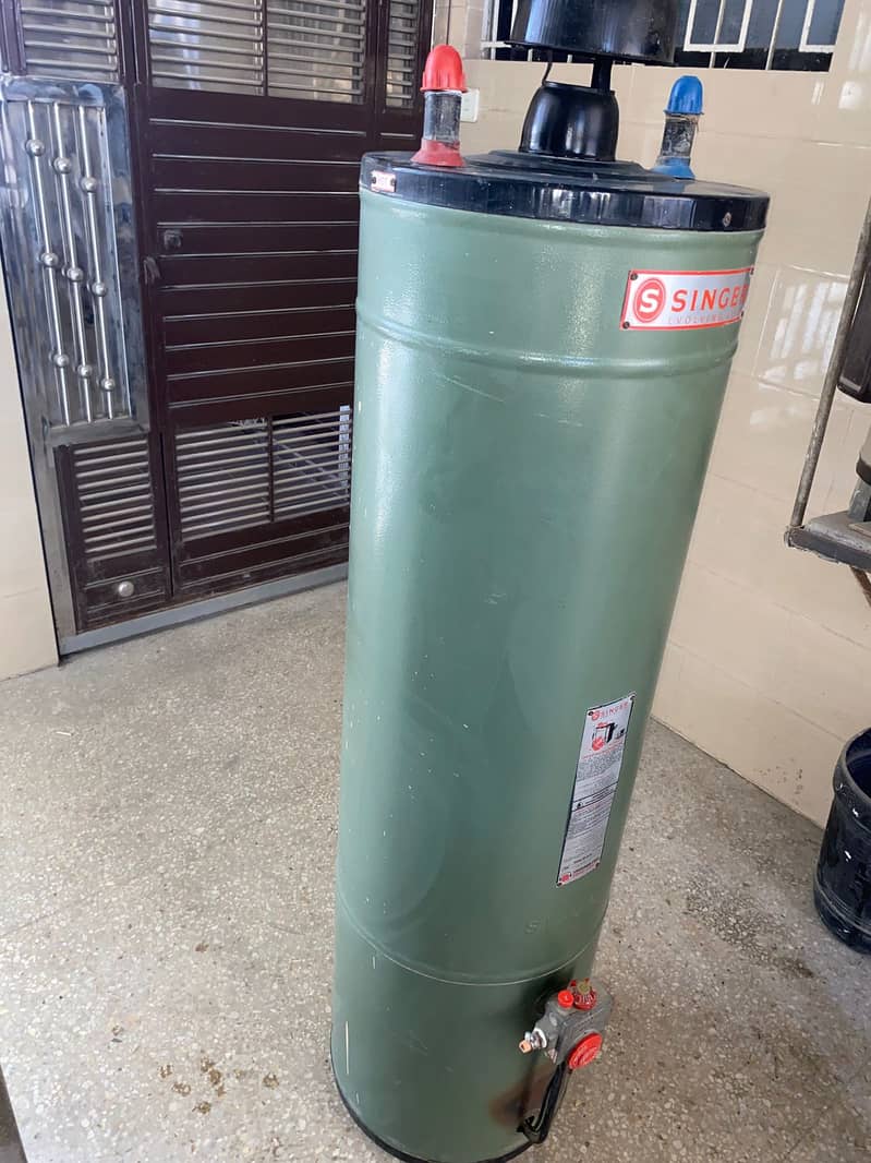 Singer used 30 gallon gyser 2