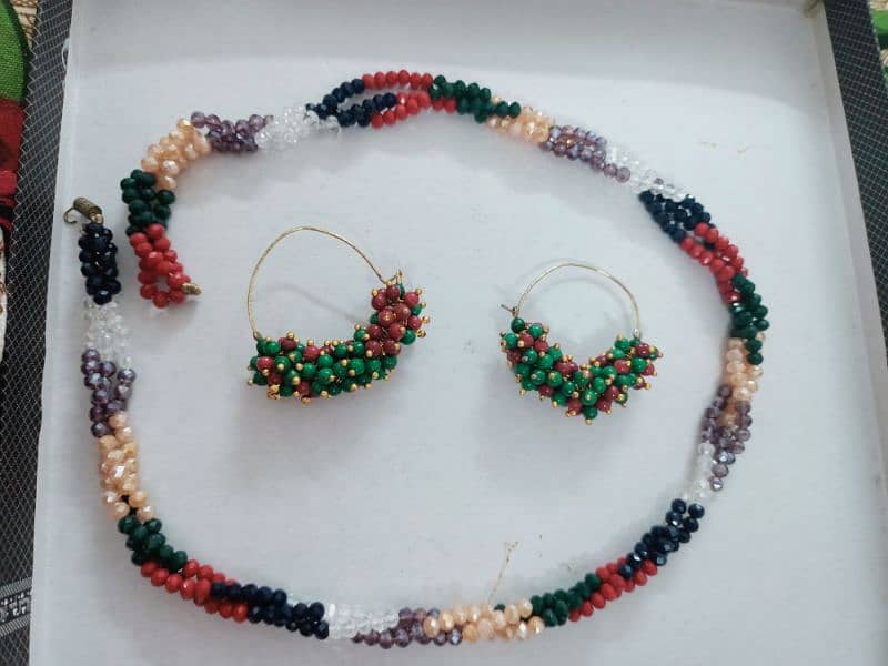 jewelry set + ear rings 0