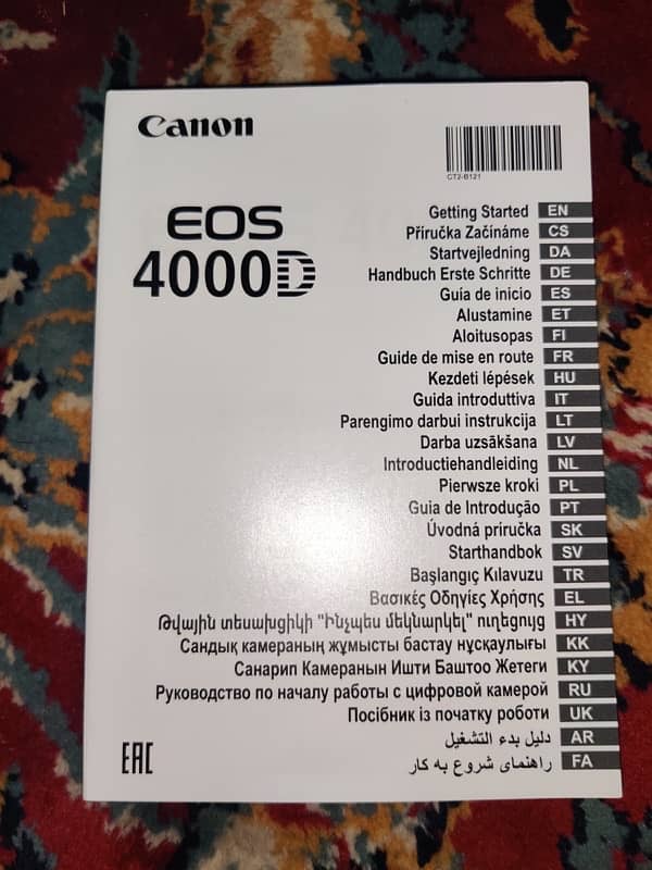 Canon 4000D 3