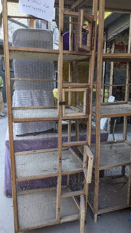 Hen cage,pigeon cage . 4 floor cage . mingra for hens 0