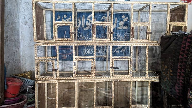 Hen cage,pigeon cage . 4 floor cage . mingra for hens 1