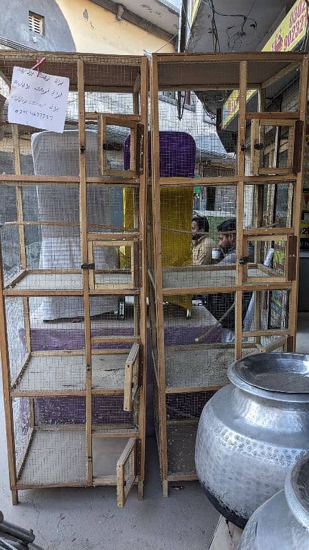 Hen cage,pigeon cage . 4 floor cage . mingra for hens 2