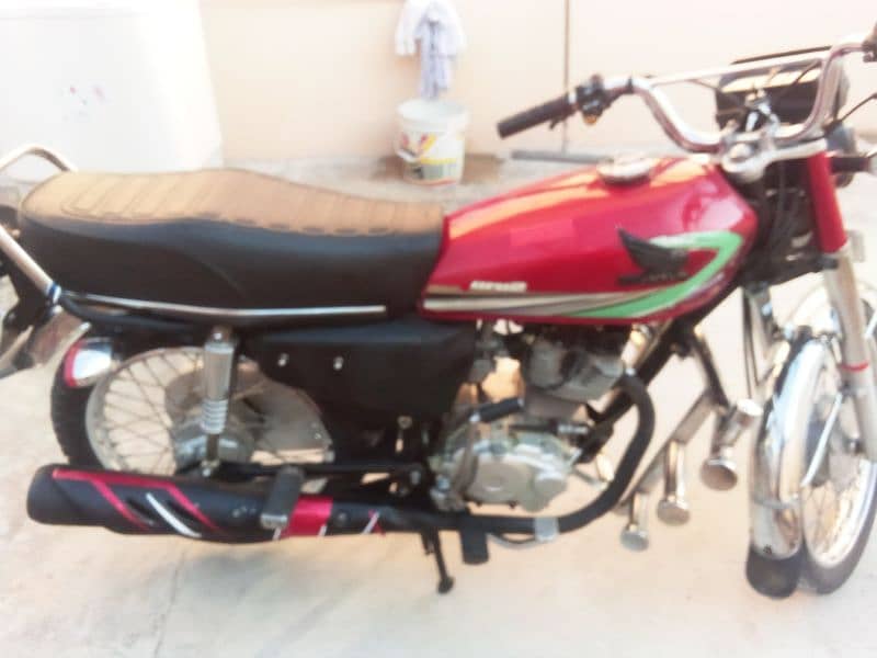 Honda 125 17 model rwp no 4