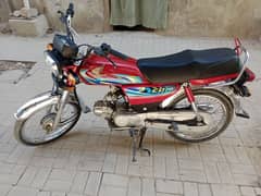 motorcycle Honda CD 70 2024 model first owner