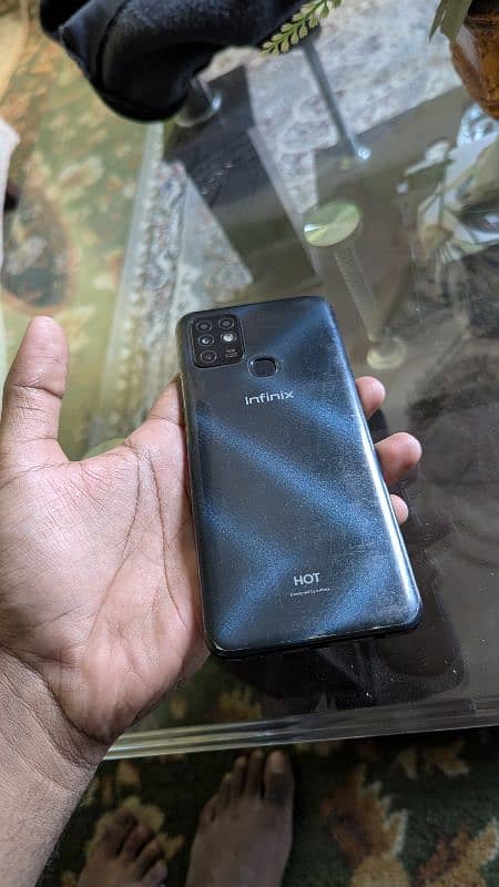 Infinix hot 10 with box 1