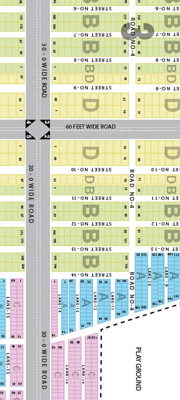 Lease Map Approve 240 Sq Yd Plot Sale In Saadi Town Block 3 Scheme 33 Karachi (1st Belt) 0