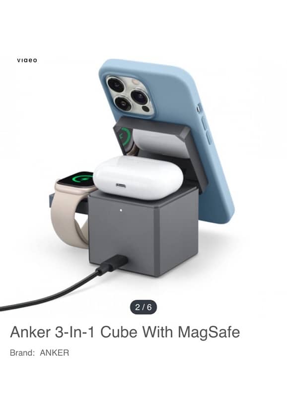 Anker 3 in 1 charger cube 3