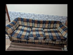 3 seater sofa with 2 seater dewan