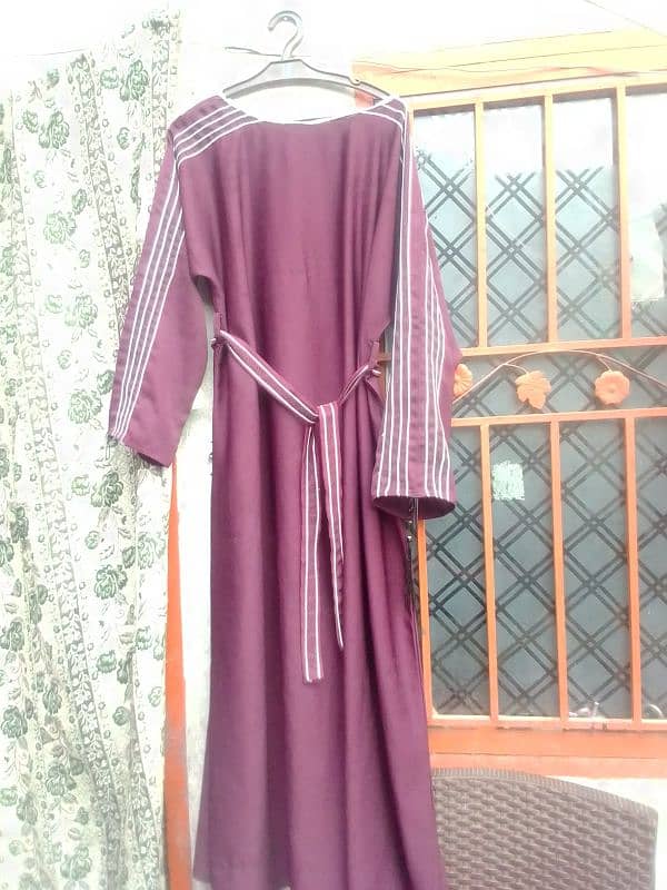 purple abaya 0