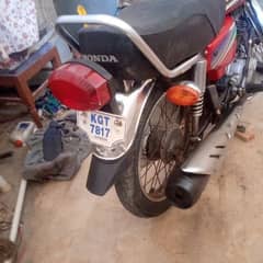 1st owner ok  bike honda125