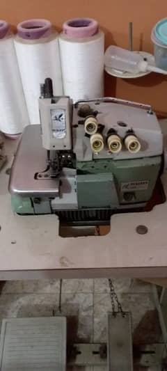 over lock sewing machine