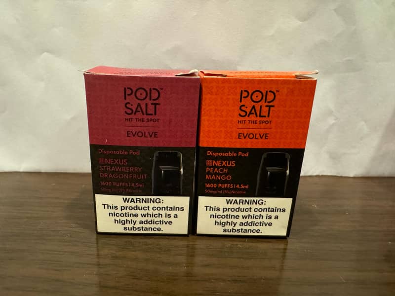 Geek Vape /Sonder U /Wenax Q /Wenax S-C Vape/ Pods /flavours 6