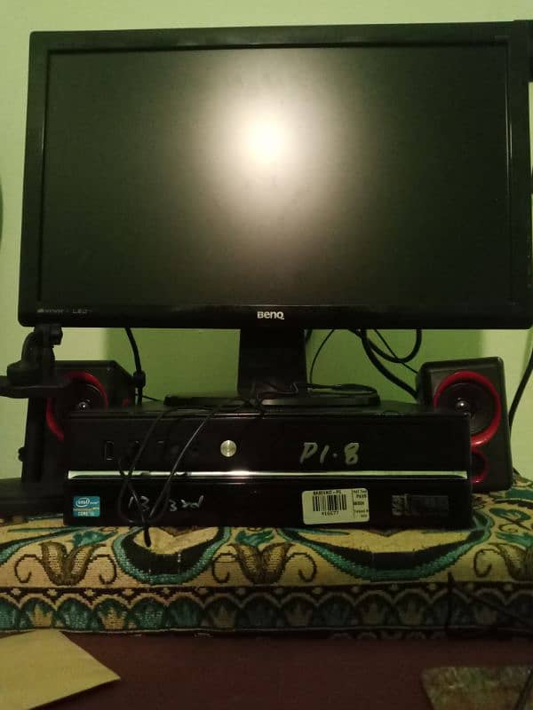 24 inches BenQ LED + i3 3rd generation CPU with mouse keyboard 0