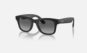 Rayban Meta Wayfarer Sunglasses (Size 50) (Rw4006) Matte Black / Pola