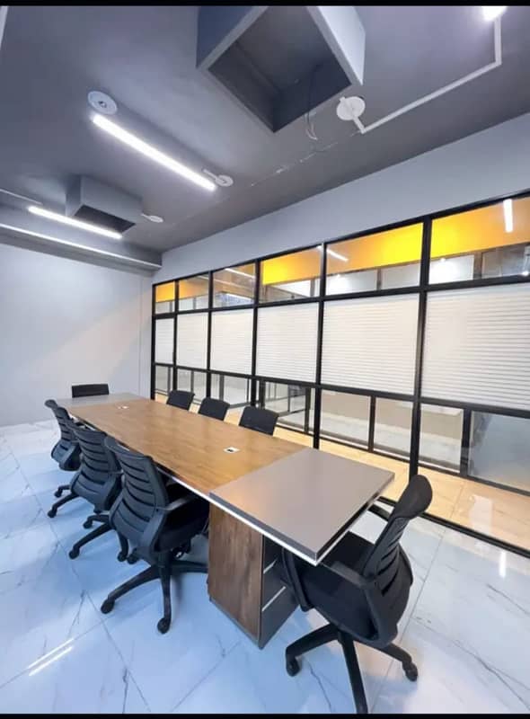 VIP FURNISHED OFFICES FOR RENT IN MODEL TOWN LAHORE 9