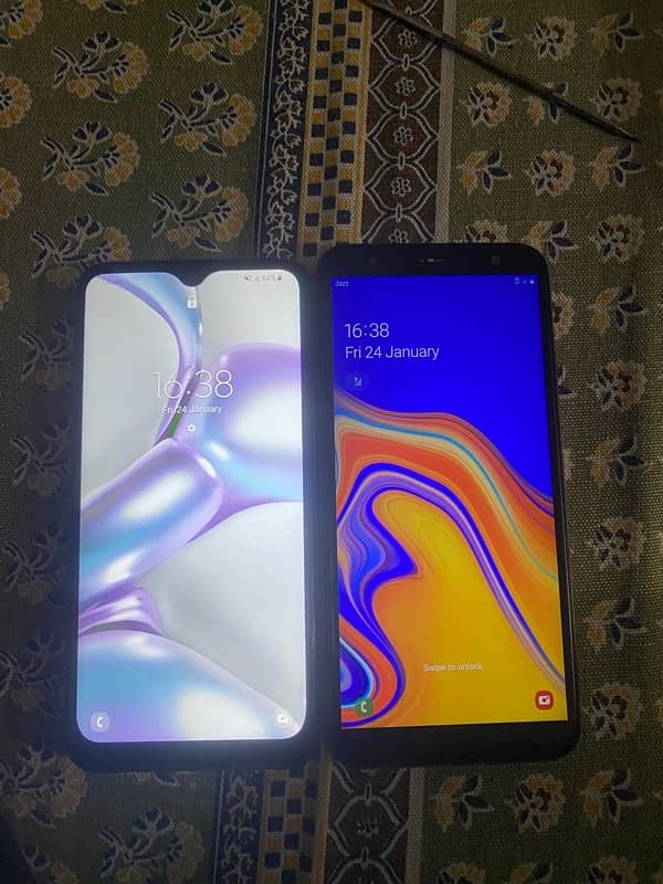 samsung a10s and samsung j4 4