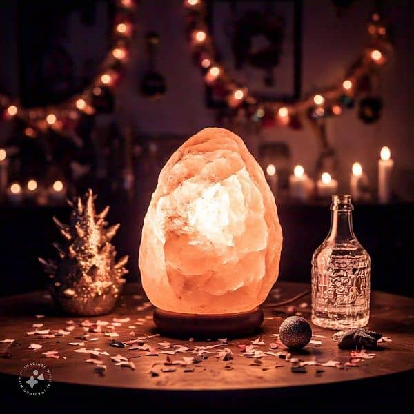 PINK SALT LAMPS. 12