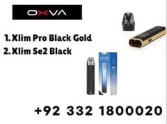 Oxva Xlim Pro Black Gold / Oxva Xlim Se2 Black / Vape / Pods/  flavour