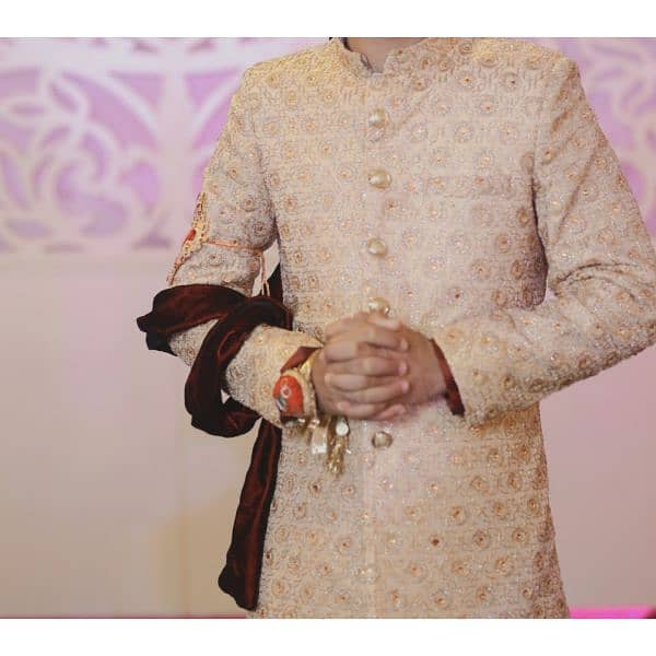 Sherwani Light Golden 0