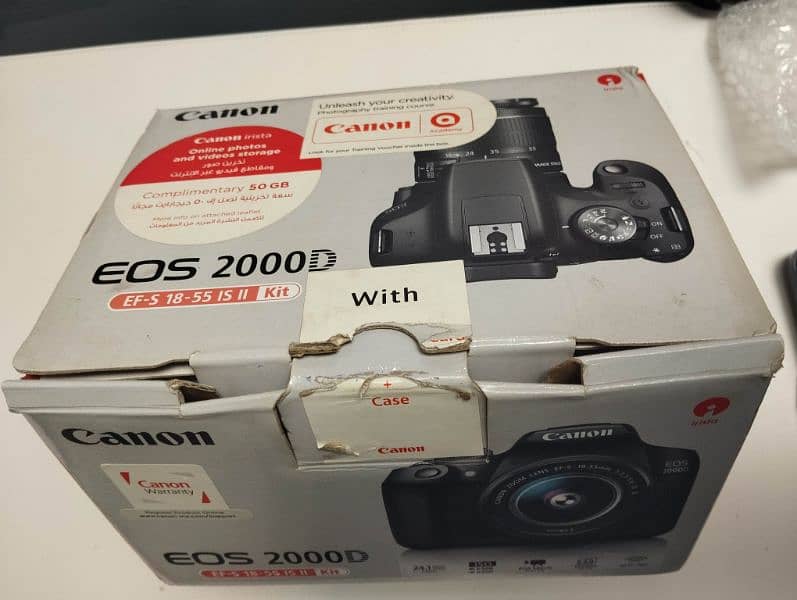 Canon EOS 2000D DSLR | 24.1MP | Bag & 64GB Card | Excellent Deal! 6