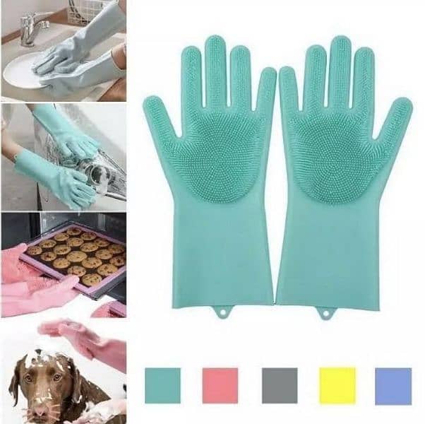 rubber magic dishwashing gloves 1