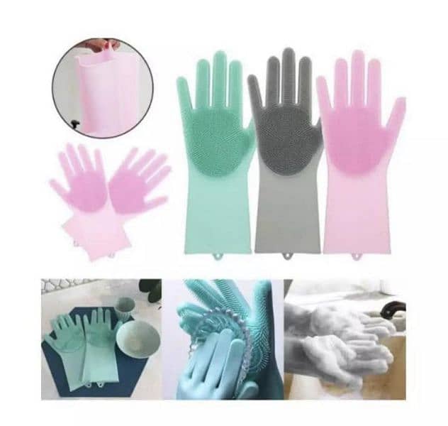 rubber magic dishwashing gloves 3