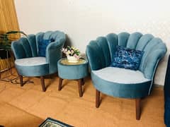 sofa set with table