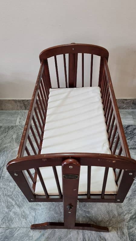 Wooden Cot (Juniors Brand) 1