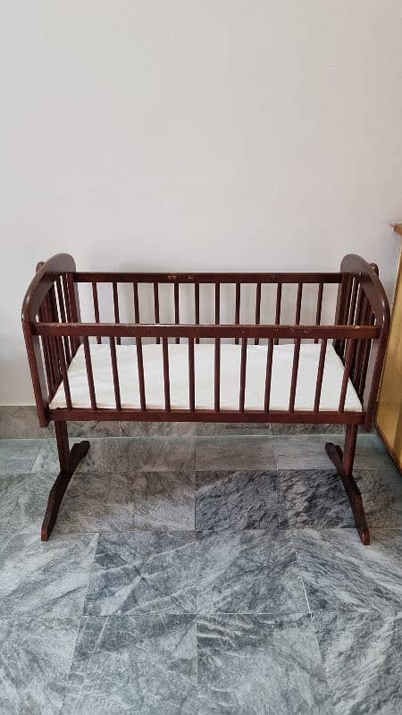 Wooden Cot (Juniors Brand) 5