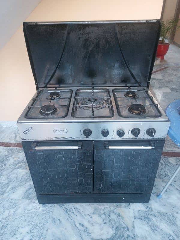 General Cooking range 5 stoves 2