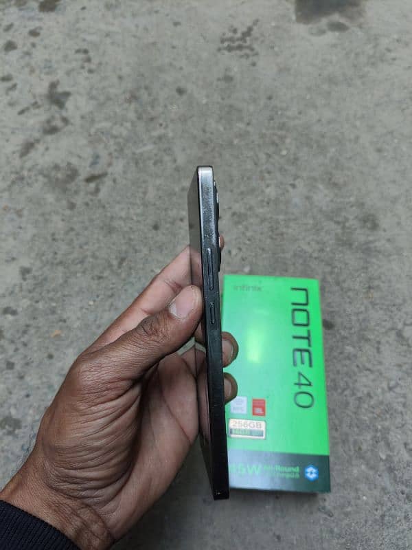 infinix Note 40 full Box 16/256 7