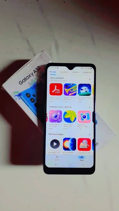 Samsung A32 6gb 128gb with box only 3