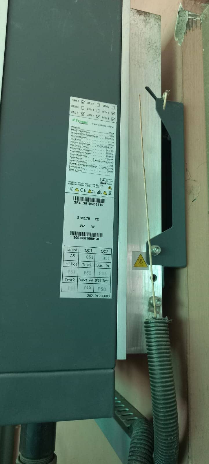 Fronus IP65 10kw Ongrid Inverter 1