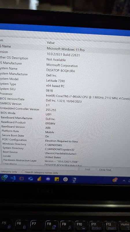 Dell latitude 7390 5