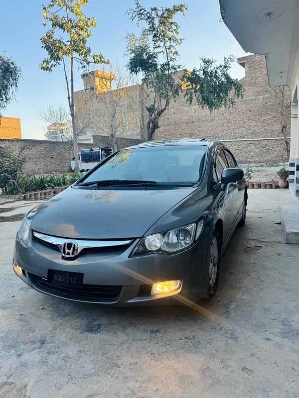 Honda Civic VTi Oriel Prosmatec 2008 sindh registered own name 12