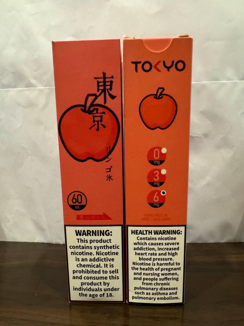 Tokyo 30 ML / tokyo 60ML / E juice  | Flavour 6