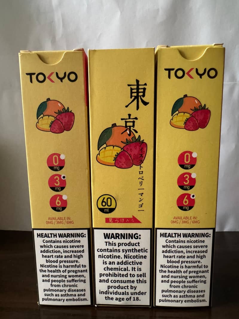 Tokyo 30 ML / tokyo 60ML / E juice  | Flavour 9