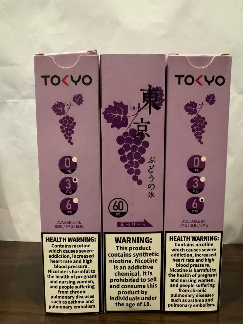 Tokyo 30 ML / tokyo 60ML / E juice  | Flavour 10