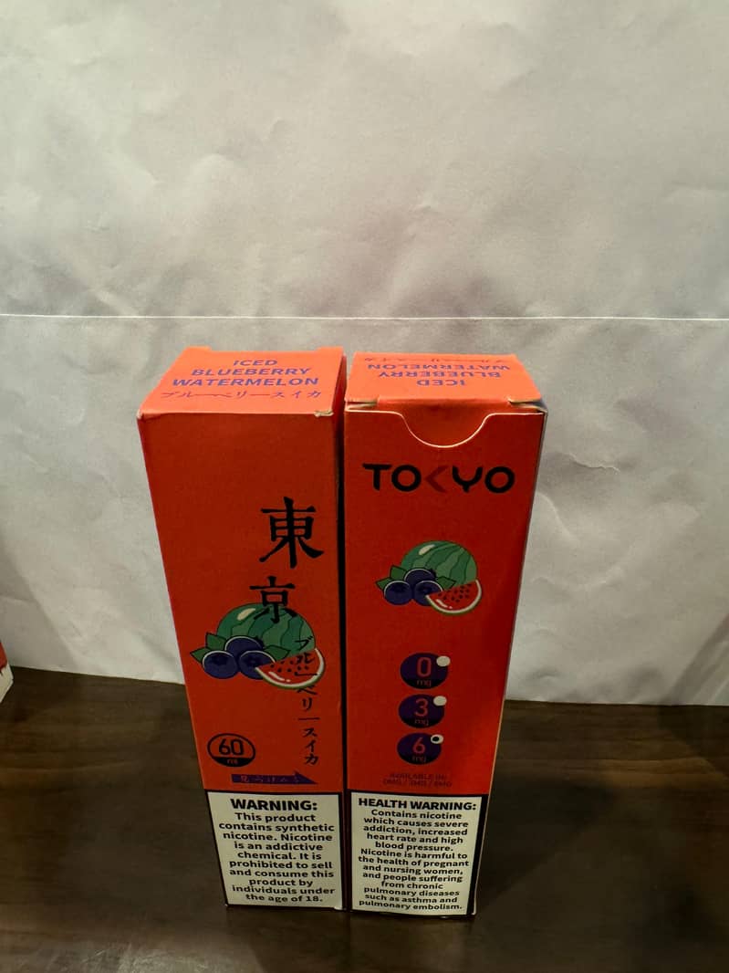 Tokyo 30 ML / tokyo 60ML / E juice  | Flavour 12