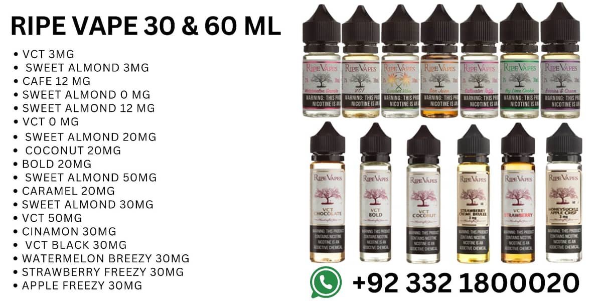 Tokyo 30 ML / tokyo 60ML / E juice | Flavour 1