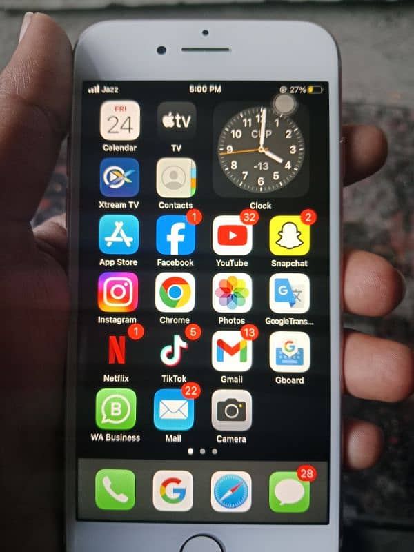 Iphone 7 32GB with good condition 10/8 Pta approved 6